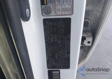 2010 Kia Forte Ex from USA, damaged, VIN KNAFU4A2XA5859278